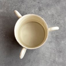 画像5: 英国 1920-1950年代 アンティーク 陶器 3ハンドルカップ ENGLAND 紋章 クレストウェア CREST WARE (5)