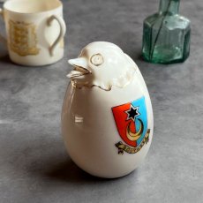 画像3: 英国 1920-1950年代 アンティーク 陶器 ヒヨコ 雛鳥 サウスシー SOUTHSEA クレストウェア CREST WARE (3)