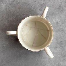 画像7: 英国 1920-1950年代 アンティーク 陶器 3ハンドルカップ W.H.GOSS  紋章 クレストウェア CREST WARE (7)