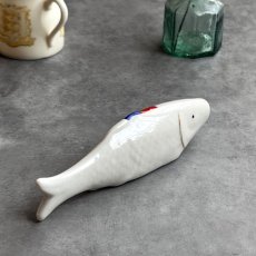 画像8: 英国 1920-1950年代 アンティーク 陶器 フィッシュ 魚 サウスシー SOUTHSEA クレストウェア CREST WARE (8)
