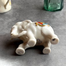 画像7: 英国 1920-1950年代 アンティーク 陶器 ゾウ 象 GRAFTON & SONS サウスシー SOUTHSEA クレストウェア CREST WARE (7)