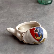 画像3: 英国 1920-1950年代 アンティーク 陶器 亀BOX 陶製ボックス サウスシー SOUTHSEA クレストウェア CREST WARE (3)