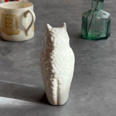 画像4: 英国 1920-1950年代 アンティーク 陶器 ミミズク 鳥 ふくろう サウスシー SOUTHSEA クレストウェア CREST WARE (4)