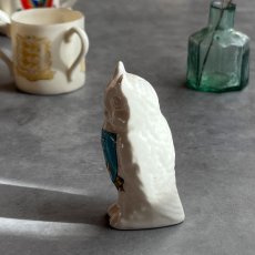 画像5: 英国 1920-1950年代 アンティーク 陶器 ミミズク 鳥 ふくろう サウスシー SOUTHSEA クレストウェア CREST WARE (5)