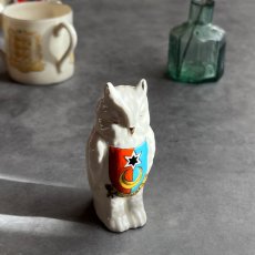 画像6: 英国 1920-1950年代 アンティーク 陶器 ミミズク 鳥 ふくろう サウスシー SOUTHSEA クレストウェア CREST WARE (6)