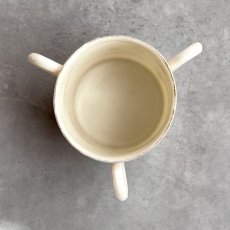 画像8: 英国 1920-1950年代 アンティーク 陶器 3ハンドルカップ ENGLAND 紋章 クレストウェア CREST WARE (8)