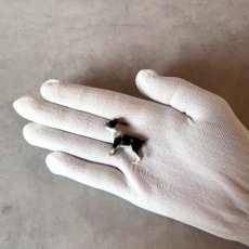 画像7: イギリス 小さな小さなボストンテリア犬 陶製フィギュリン ヴィンテージオーナメント 愛犬雑貨 (7)