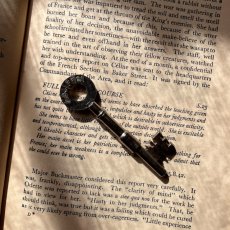 画像3: イギリス アンティーク ドアキー GIBBONS製 古い鍵 ラッキーアイテム 刻印WB4/FF51 約7.8cm  (3)