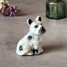 画像2: アメリカ テリア犬 陶製ミニチュア置物 DOG 犬雑貨 (2)