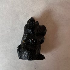 画像9: アメリカ ブラックスコティッシュテリア犬 黒い犬 硬質プラスチック ミニチュア置物 DOG 犬雑貨 (9)