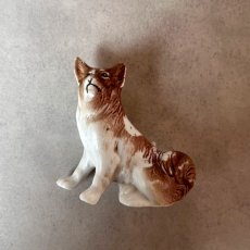 画像6: アメリカ 1950-1970年代 スピッツ犬 GERMANY 787 ドイツ製 小さな陶製ミニチュア犬置物 Spitz Dog Figurine Porcelain Ceramic Figure (6)