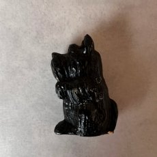画像7: アメリカ ブラックスコティッシュテリア犬 黒い犬 硬質プラスチック ミニチュア置物 DOG 犬雑貨 (7)