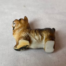 画像9: アメリカ ヨークシャーテリア犬 硬質プラスチック ミニチュア置物 DOG 犬雑貨 (9)