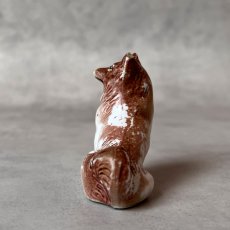 画像5: アメリカ 1950-1970年代 スピッツ犬 GERMANY 787 ドイツ製 小さな陶製ミニチュア犬置物 Spitz Dog Figurine Porcelain Ceramic Figure (5)