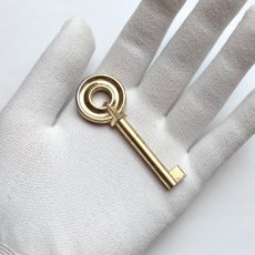 画像8: フランス 1900-1950年代頃 フランス製 アンティーク装飾キー｜フランスの時を閉じ込めた飾りたくなる鍵｜(約6.9cm) (8)