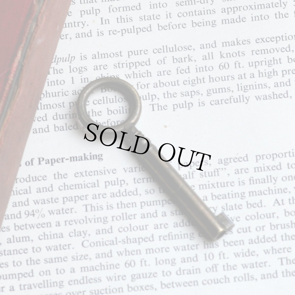 画像2: フランス 1900-1950年代頃 フランス製 アンティーク装飾キー｜フランスの時を閉じ込めた飾りたくなる鍵｜(約7.1cm) (2)