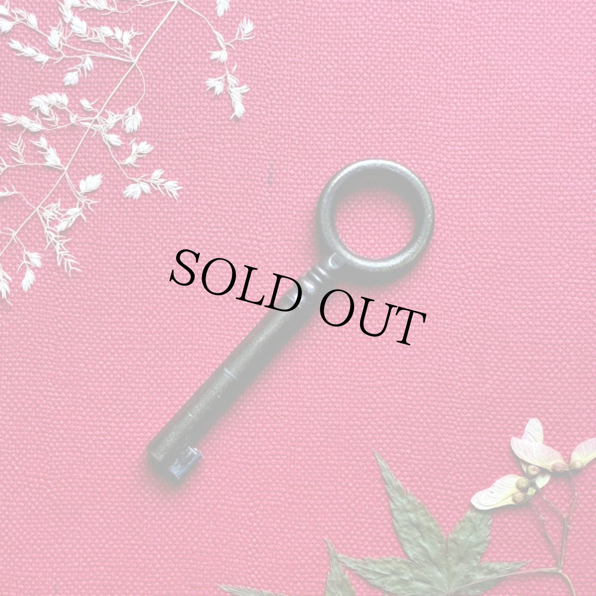 画像5: フランス 1900-1950年代頃 フランス製 アンティーク装飾キー｜フランスの時を閉じ込めた飾りたくなる鍵｜(約7.1cm) (5)