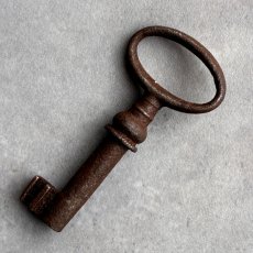 画像6: フランス アンティークキー 幸運と絆をつなぐ古鍵 チャンス・信頼・愛｜(約5.1cm) EW0821 (6)