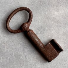 画像6: フランス アンティークキー 幸運と絆をつなぐ古鍵 チャンス・信頼・愛｜(約5.2cm) EW0820 (6)