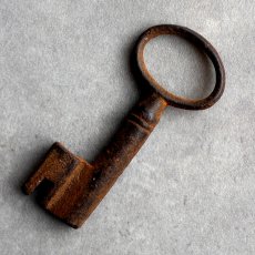 画像6: フランス アンティークキー 幸運と絆をつなぐ古鍵 チャンス・信頼・愛｜(約4.8cm) EW0823 (6)