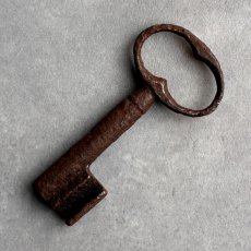 画像6: フランス アンティークキー 幸運と絆をつなぐ古鍵 チャンス・信頼・愛｜(約5.3cm) EW0817 (6)