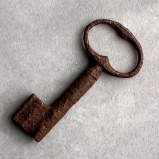 画像5: フランス アンティークキー 幸運と絆をつなぐ古鍵 チャンス・信頼・愛｜(約5.3cm) EW0817 (5)