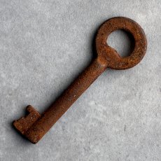 画像6: フランス アンティークキー 幸運と絆をつなぐ古鍵 チャンス・信頼・愛｜(約5.3cm) EW0819 (6)