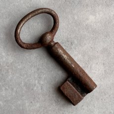 画像5: フランス アンティークキー 幸運と絆をつなぐ古鍵 チャンス・信頼・愛｜(約5.2cm) EW0820 (5)