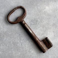 画像6: フランス アンティークキー 幸運と絆をつなぐ古鍵 チャンス・信頼・愛｜(約5.3cm) (6)