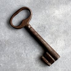 画像5: フランス アンティークキー 幸運と絆をつなぐ古鍵 チャンス・信頼・愛｜(約5.3cm) (5)
