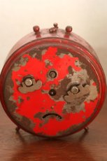 画像4: 〈ドイツ〉赤いアンティーク時計 (4)
