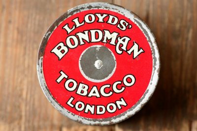 画像3: 1910年代イギリスアンティーク缶　LLOYDS' BONDMANのタバコ缶