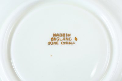 画像3: 〈イギリス〉かわいいピンクローズのブーケ ボーンチャイナのデミタスカップ＆ソーサー