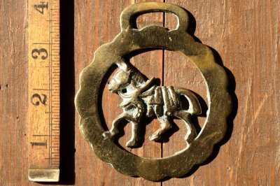 画像3: イギリスアンティーク真鍮馬具飾り　1207