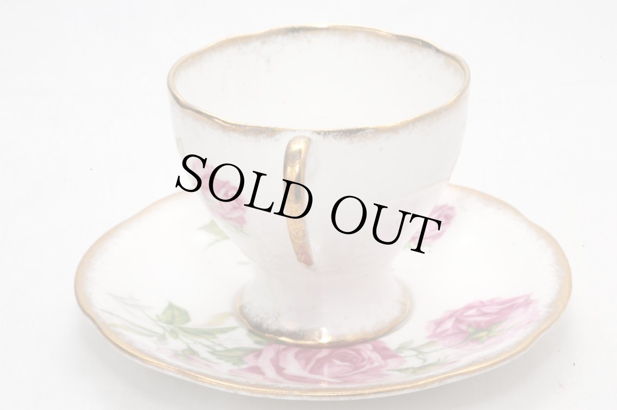 画像3: 〈イギリス〉大きくエレガントなオルレアンローズ　ロイヤルスタンダードのカップ＆ソーサー (3)