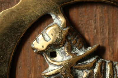 画像1: イギリスアンティーク真鍮馬具飾り　1207