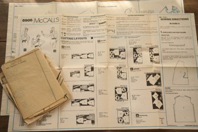 画像2: 1980年イギリスビンテージ　トップスの型紙