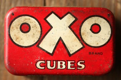 画像1: 1930年代イギリスアンティーク缶OXO