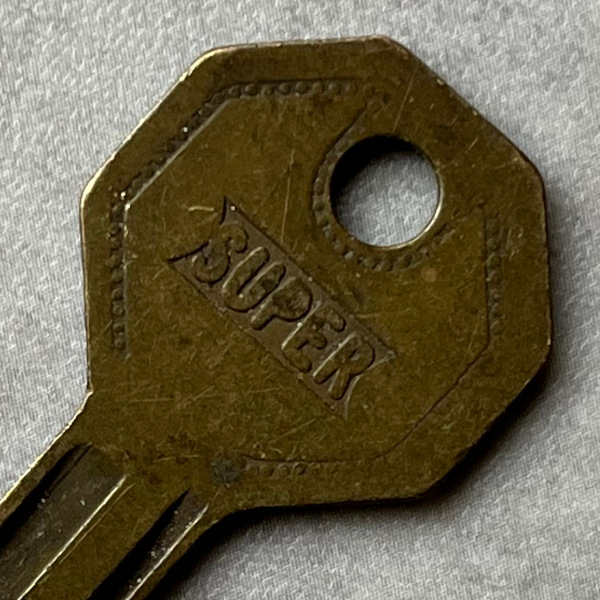 アメリカ ヴィンテージ鍵 SUPER 古いカギなど新着アップ