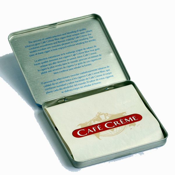イギリス ヴィンテージ缶 CAFE CREME Smoking kill タバコ缶 |英国