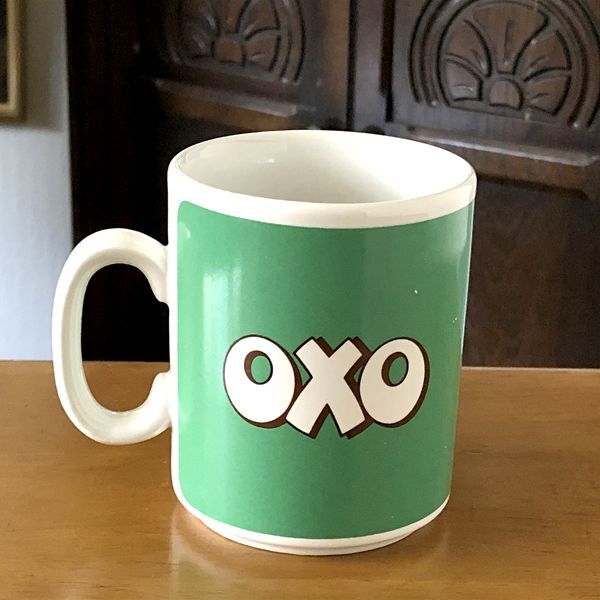 イギリス 1980-1990年代 OXO マグカップ グリーン